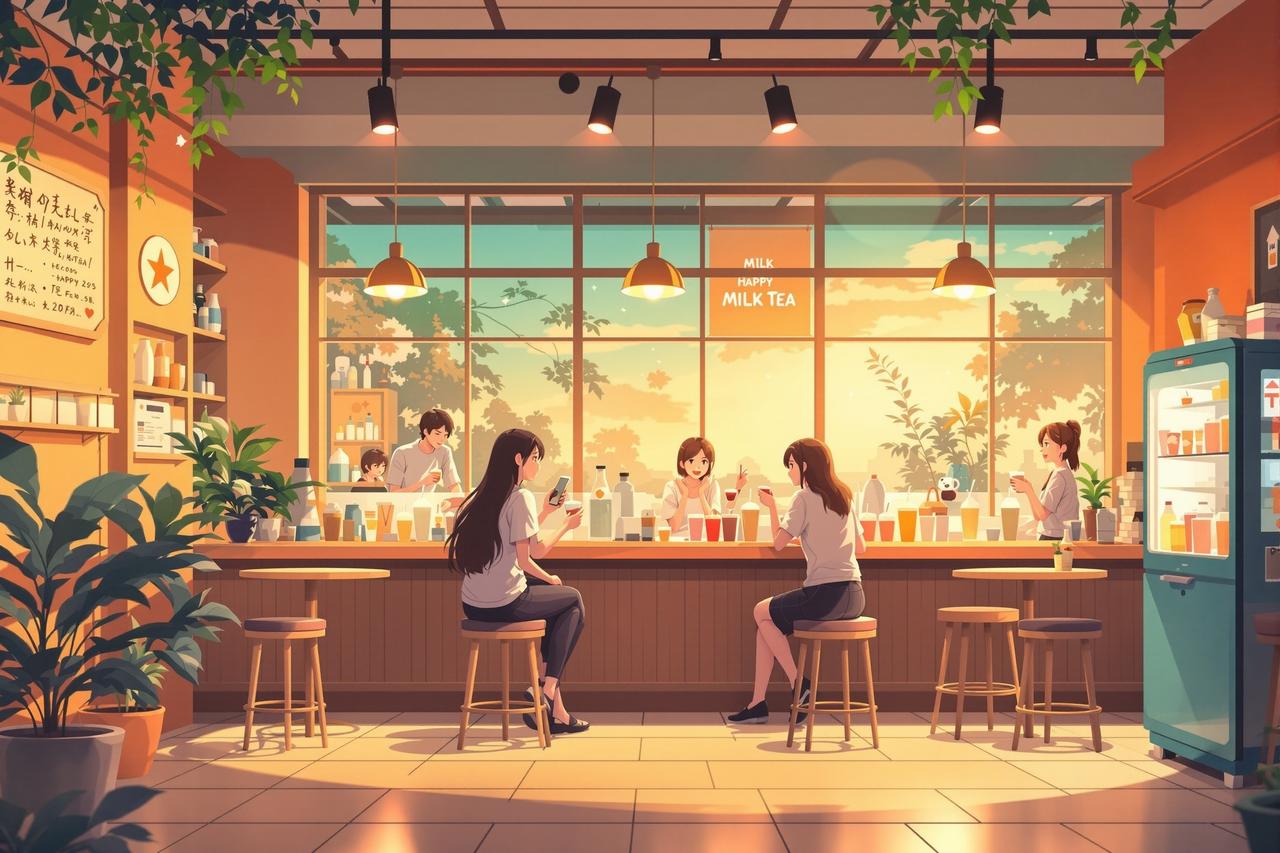 在线看短剧平台 - 奶茶店的奇幻物语